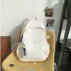 Bolso Escolar Suave Estilo Japonés Transfronterizo para Mujer, Versión Coreana, Color Sólido, Mochila Versátil para Adolescentes, Adecuado para Estudiantes de Secundaria y Preparatoria