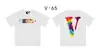 Camiseta de Manga Corta para Hombre 2024 Mismo Estilo que Wang Yibo Oversize Unisex Pareja Colaboración con Amazon Big V Verano