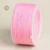 Corda Redonda Pequena 2mm 3mm Pulseira Artesanal Cordão para Colar Cordão para Pingente Fio para Joias Cordão DIY Venda por Atacado