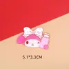 Liquidación Accesorios para Pasadores Hechos a Mano DIY Decoración para Funda de Teléfono My Melody Brillante Amuletos Acrílicos de Espalda Plana