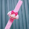 Joyería Haichao Pulsera de Felpa de Dibujos Animados con Broche para Niños Lindo Girasol para Parejas Femenino Panda Círculo de Aplausos Japón y Corea del Sur