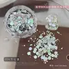 Decorações de Unhas Artísticas com Glitter Olho de Gato Populares Transfronteiriças, Adesivos de Unha com Glitter Coloridos Iridescentes, Materiais DIY, Acessórios de Unha Usáveis