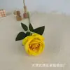 Arranjo de Cena de Flor Artificial Rosa Redonda Grande Arranjo de Flores para Salão de Casamento Decoração de Interior Buquê de Flores Artificiais