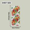Xc9068 Comércio Exterior Laser Flores Tropicais Folhas Verdes Sala de Estar Porta de Vidro Janela Decoração Adesivo Adsorção Eletrostática Atacado