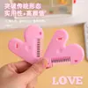 Peine para Corte de Cabello Love Adelgazamiento de Cabello en Casa Tijeras para Flequillo Niñas y Niños Herramienta Recortadora de Flequillo Cuchillo
