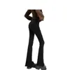 Calça Jeans Horseshoe Feminina Micro Flare Emagrecedora Modeladora Comprimento Total Calça Longa Micro Flare 2026 Estilo Hong Kong Lançamento