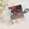 Amapola DIY Espejo de Resina Diamante Copo de Nieve Colgante Hebilla Colgante de Copo de Nieve Navideño Molde de Silicona
