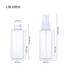 Frasco Atomizador de 30ml 50ml Niebla Fina Plástico PET Frasco de Perfume Maquillaje Viaje Alcohol Frasco Atomizador Pequeño