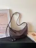 Bolsas Retrô de Nicho Outono e Inverno para Mulheres 2025 Nova Bolsa de Ombro Transversal Casual Versátil Bolsa Tote de Grande Capacidade para o Dia a Dia