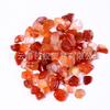 Adornos de Grava de Cristal Rojo Natural Recortes de Pelo de Conejo Rojo Bonsái Acuario Jardinería Paisajismo Piedra Cristal de Cabello Mineral de Amoy