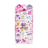 Adesivos Doces 3D My Little Pony Oficialmente Licenciados para Crianças, Adesivos Decorativos Fofos de Desenho Animado para Diários