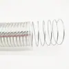 Tubo de Manguera de Acero Transparente de PVC, Tubería Resistente al Aceite, Tubería de Presión Negativa, Tubería de Succión de Agua, Manguera de Acero de Plástico con Alambre de Acero 1/2 Pulgada, 3/4 Pulgada 1.0 Pulgada 2 Pulgadas