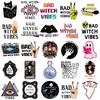 50 adesivos transfronteiriços da série Bad Witch Vibes Witch trolley case geladeira Journal adesivos decorativos