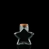 Tubo Plegable de Estrella, Botella de Deseos de Estrella Luminosa, Popote de Origami, Estrella de Cinco Puntas Hecha a Mano para Niños, Estrella de la Suerte, Tubo Suave Plegable de Plástico