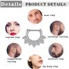 Nuevo Piercing Mediano de Acero Inoxidable para la Nariz, Aro para el Septo, Joyería Popular para Piercing, Cool