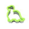 Molde creativo de acero inoxidable 430 para galletas, troquel de corte de sándwich de dibujos animados, bricolaje, dinosaurio, corazón, fruta, verdura, corte para hornear