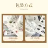 Pegatinas de Pegamento de Cristal Transparente, Agendas de Dibujos Animados Personalizadas, Impresión Impermeable Autoadhesiva de Plástico, Pegatinas para Fotos, Periféricos Personalizados