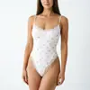 Body modelador sexy de renda europeu e americano, respirável, com levantamento de glúteos, ajustável para esportes e fitness