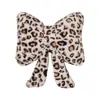 Producto Nuevo de Invierno Almohada Cervical para Reposacabezas de Coche Cojín para Asiento de Coche Transfronterizo Estampado de Leopardo Decoración de Coche Soporte Lumbar