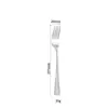 Cubiertos de Acero Inoxidable 410 para Restaurantes de Hotel, Cuchillo y Tenedor para Bistec Espesados 1010 con Textura Martillada, Cuchillo, Tenedor, Cuchara, Cucharita de Té de Estilo Occidental para el Hogar