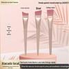 Pincel para máscara de cílios pincel para base arco plano em forma de crescente cabeça plana chanfrada pincel de maquiagem atacado transfronteiriço uma geração de cabelo