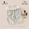 Calça Feminina 2026 Verão Novo Estilo Fino para Bebê Menina Criança Calça Longa Casual Roupa Infantil Calça de Ar Condicionado Calça Anti-Mosquito