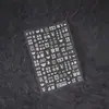Pegatinas para Uñas Tensor Lujo Ligero Patrón de Moneda de Cobre que Trae Fortuna M1343 Lindas Pegatinas para Uñas de Bolsa de la Suerte de Caqui de Año Nuevo