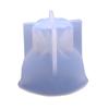 Molde longitudinal de pegamento de cristal DIY bolsa pequeña bolsa de dinero colgante joyería molde de silicona en stock venta al por mayor