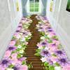 Alfombra 3D para el hogar, sala de estar, dormitorio, pared completa, pasillo, pasillo, pasillo, corte de suelo, alfombra antideslizante para cocina