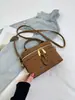 2026 Nuevo Bolso de Mano de Alta Gama, Versátil y Elegante, Bolso tipo Caja para Mujer, Bolso de Hombro Cruzado Simple y Casual Popular