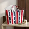 2026 Nuevo Sitio Independiente Transfronterizo Temu Bolso de Mano Impermeable PVC+Lona Portátil de Viaje Bolso de Hombro Bolso Tote