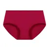 Pantaletas de Algodón para Mujer de Tiro Medio-Bajo Tallas Regulares y Plus Tanga Estilo Europeo y Americano para Mujer