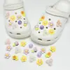 Diapositivas para Zapatos Crocs con Estampado de Leopardo, Puntos y Estrellas KT, Decoraciones DIY, Accesorios de Dibujos Animados, Adecuadas para Zapatos de Ballet, En Stock, Venta al por Mayor