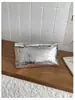 2026 Nuevo Colorido de Moda Bloques de Color Patrón Tejido Simple Casual Noche Viaje Diario Bolso de Mano tipo Clutch Envelope Casual para Mujer