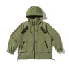 Yidao Vintage 2026 Otoño Nuevo Estilo Japonés Serie Montaña Chaqueta con Capucha para Exteriores para Hombre Abrigo Funcional Retro de Ropa de Trabajo