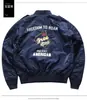 Nueva Chaqueta Piloto Ma1 de Primavera y Otoño para Hombre, Chaqueta de Béisbol Bordada Americana de Moda, Ropa de Trabajo Militar, Chaqueta para Pareja