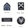 Chapéu Autoadesivo Preto Grande Subsídio Mochila Buraco Reparo Sem Costura Patch Decorativo Adesivo Moda Pequeno Distintivo Adesivo de Tecido