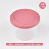 Lonchera de Silicona de Grado Alimenticio, Caja de Almacenamiento para Conservar Frescura, Bol para Almacenar Verduras Encurtidas, Bol Pequeño para Kimchi, Uso Especial para Calentamiento en Microondas