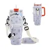 Funda para Vaso de Hielo de 40 oz Asa Stanley Bolsa para Botella Aislada Stanley Neopreno Bandolera Funda para Botella de Agua Almacenamiento