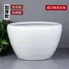 Tanque de Peixes Dourados Koi de Cerâmica Jingdezhen Tamanho Extra Grande Portão do Pátio Mar Grande Vaso de Nenúfar Grande Vaso de Lótus Tanque de Água Grande Antigo