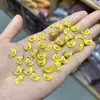 Moda Popular Hielo Transparente Frutas y Verduras Lindo Dibujo Animado Accesorios para Uñas Decoraciones de Uñas Portátiles Accesorios DIY Venta al por Mayor