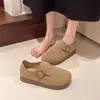 Novos Sapatos Birkenstock Femininos de Sola Grossa 2026, Sapatos Slip-On Birkenstock Retrô, Sapatos Casuais Versáteis Super Macios da Moda