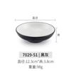Kaibaiya fábrica imitación porcelana plástico plato coreano redondo para guarnición, plato para botana, plato para aderezo, melamina, plato para aceite y vinagre