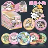 Merchandising Popular de Estrellas de Anime Insignias de Caja Sorpresa 75mm Hojalata Láser Doble Destello Artesanía Mixta Al por Mayor
