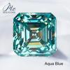 Henglilai cor moissanite asche colorido champanhe dourado amarelo rosa verde azul moissanite atacado