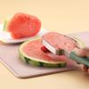 Cortador de sandía tres en uno de acero inoxidable, cortador de sandía multifuncional, divisor de fruta para el hogar, herramienta de cocina