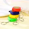 Mini Chaveiro Portátil Fita Métrica Pequena Polegada e Métrica Sistema Duplo Roupas Fita Métrica Macia Mini Fita Métrica Portátil Fabricante Atacado