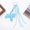 Nuevo Colgante Bolso Perro Dachshund de PU Estilo Miu Oso Erizo Llavero Decoración Accesorios de Cuero de Comercio Exterior Venta al por Mayor