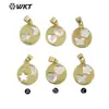 JP325 incrustaciones de oro patrón geométrico Luna estrella patrón interesante pulsera impresa pulsera cadena colgante accesorios