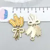 1 nuevo colgante de aleación de goteo colorido de Acción de Gracias colgante accesorios para pulsera collar diy